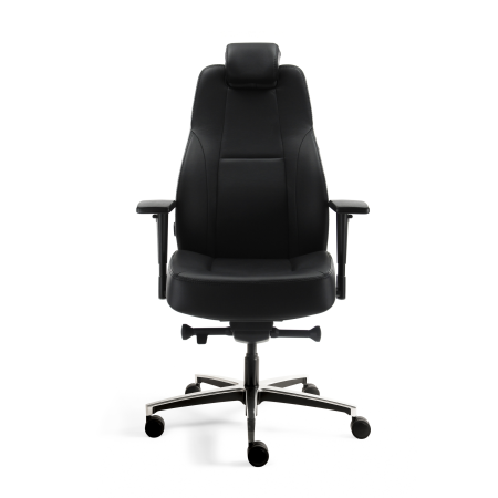 B1 24-Uur Stoel – leder zwart B1 24-Uur Stoel – leder zwart