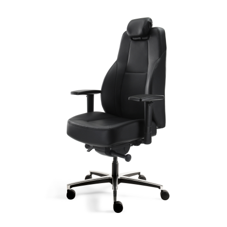 B1 24-Uur Stoel – leder zwart B1 24-Uur Stoel – leder zwart