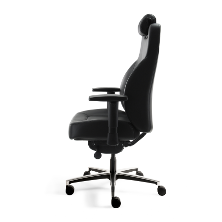 B1 24-Uur Stoel – leder zwart B1 24-Uur Stoel – leder zwart