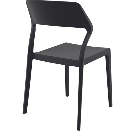 Siesta Snow stoel Zwart