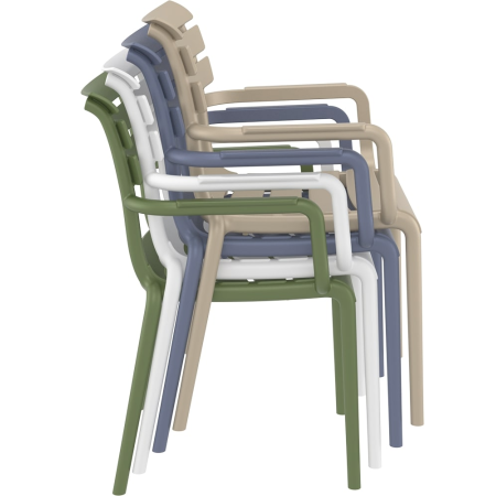 Siesta Paris stoel Olijfgroen