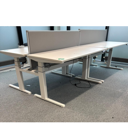 Steelcase zit-sta duo bureau