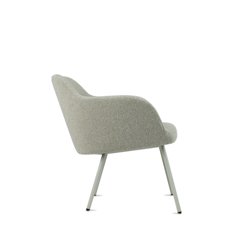 CS Lola vierpoots lounge stoel | zithoogte 40 cm