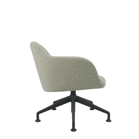 CS Lola vijfpoots lounge stoel | zithoogte 43 cm