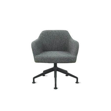 CS Lola vijfpoots lounge stoel - lage kuip | zithoogte 43 cm