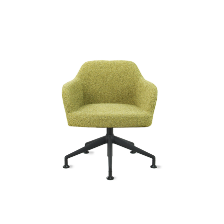 CS Lola vijfpoots lounge stoel - lage kuip | zithoogte 43 cm