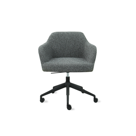 CS Lola bureaustoel - lage kuip met wielen | zithoogte 43 – 56 cm
