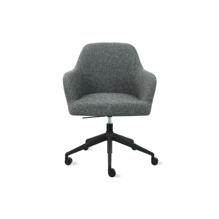 CS Lola bureaustoel - middelhoge kuip met wielen | zithoogte 43 – 56 cm