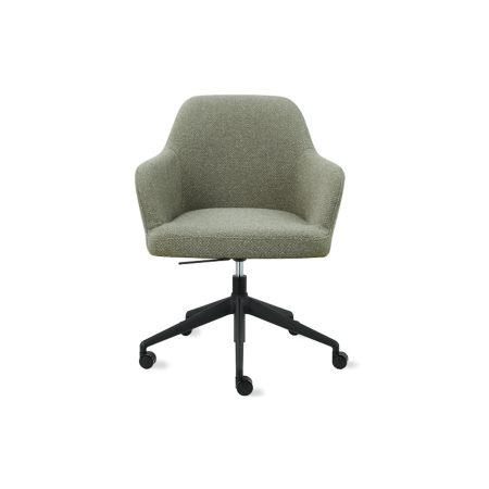 CS Lola bureaustoel - middelhoge kuip met wielen | zithoogte 43 – 56 cm