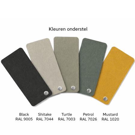 CS Lola vierpoots lounge stoel – hoge kuip | zithoogte 40 cm