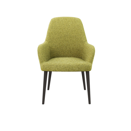 CS Lola vierpoots stoel hout – hoge kuip | zithoogte 48 cm