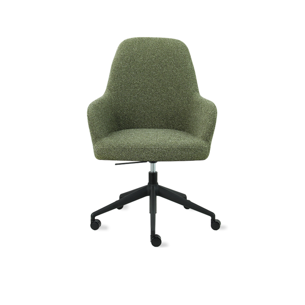CS Lola bureaustoel – hoge kuip met wielen | zithoogte 43 – 56 cm