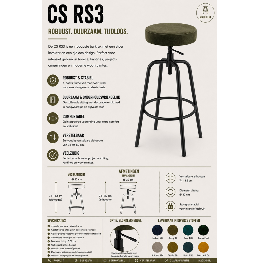 CS RS3 barkruk