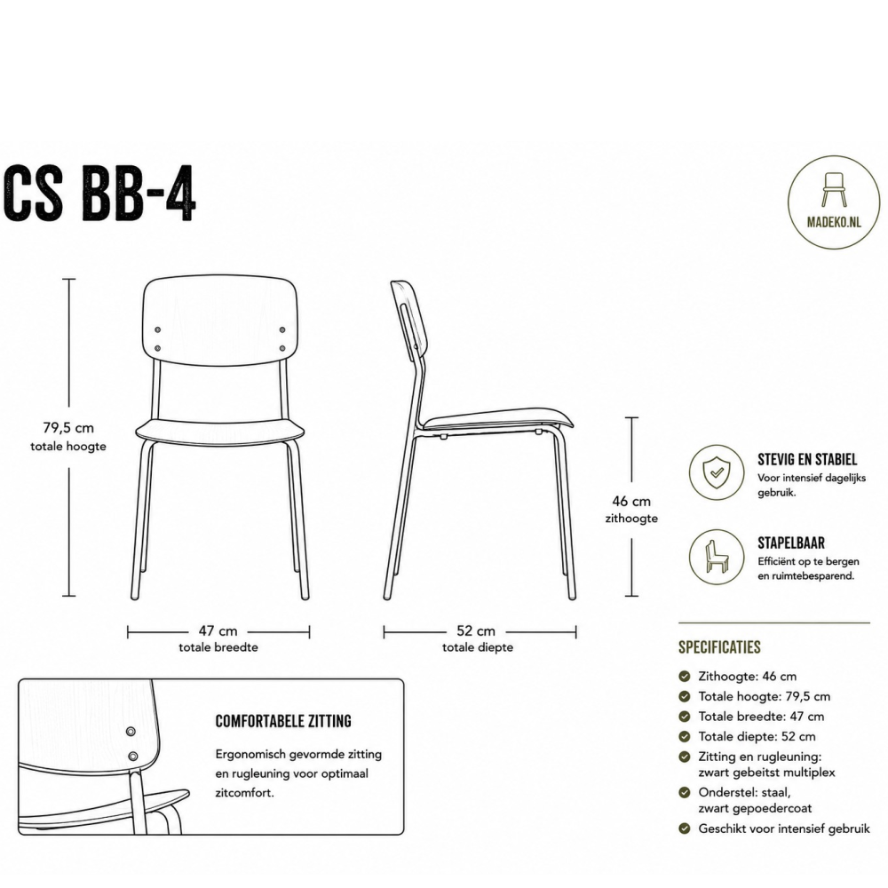 CS BB-4 stoel