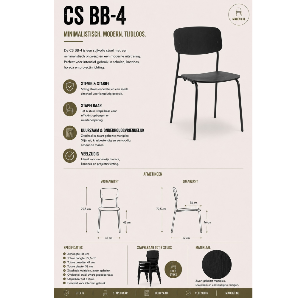 CS BB-4 stoel