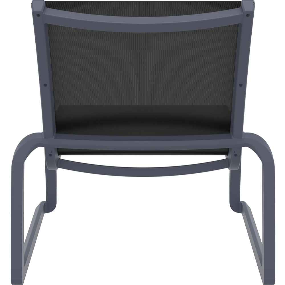 Aanbieding – Siesta Pacific Lounge Chair | donkergrijs-zwart (107710)