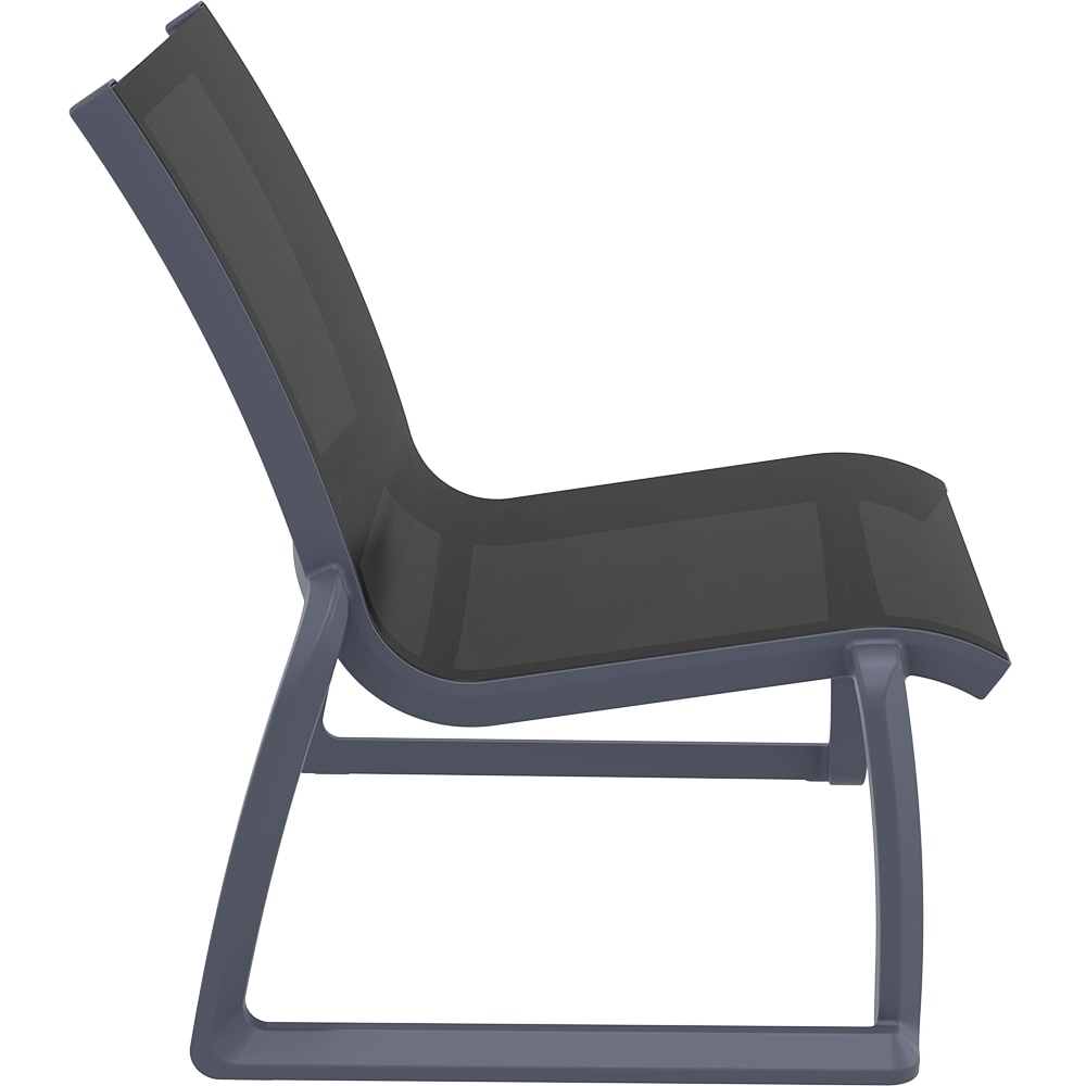 Aanbieding – Siesta Pacific Lounge Chair | donkergrijs-zwart (107710)