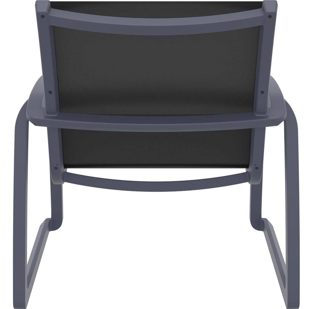 Aanbieding – Siesta Pacific Lounge Armchair | donkergrijs - zwart (ACTIE)