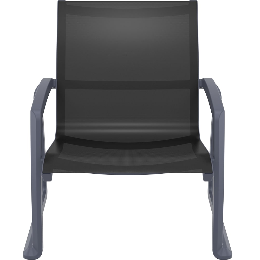 Aanbieding – Siesta Pacific Lounge Armchair | donkergrijs - zwart (ACTIE)