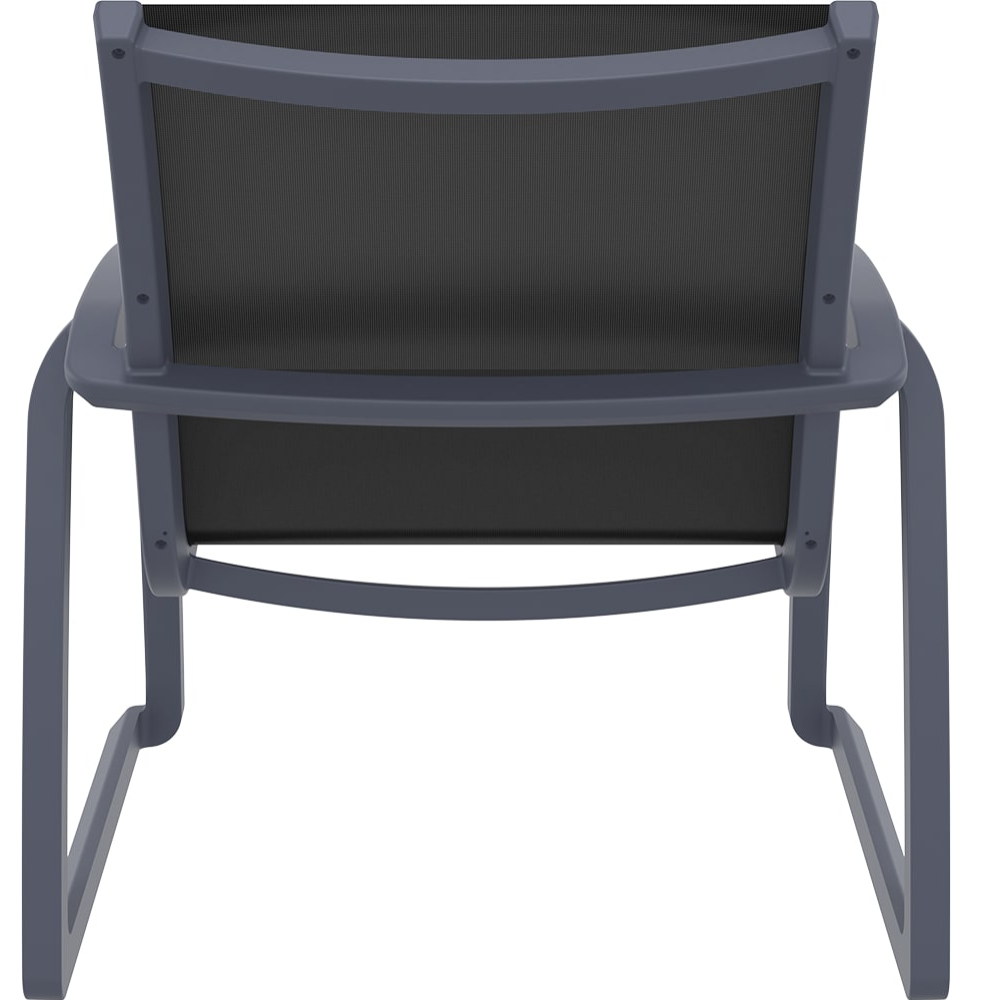 Aanbieding – Siesta Pacific Lounge Armchair | donkergrijs - zwart (107712)