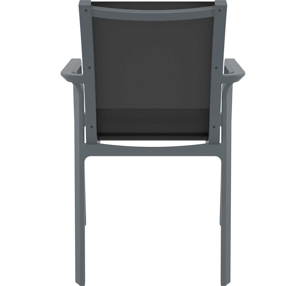 Aanbieding – Siesta Pacific Armchair | donkergrijs - zwart (ACTIE)