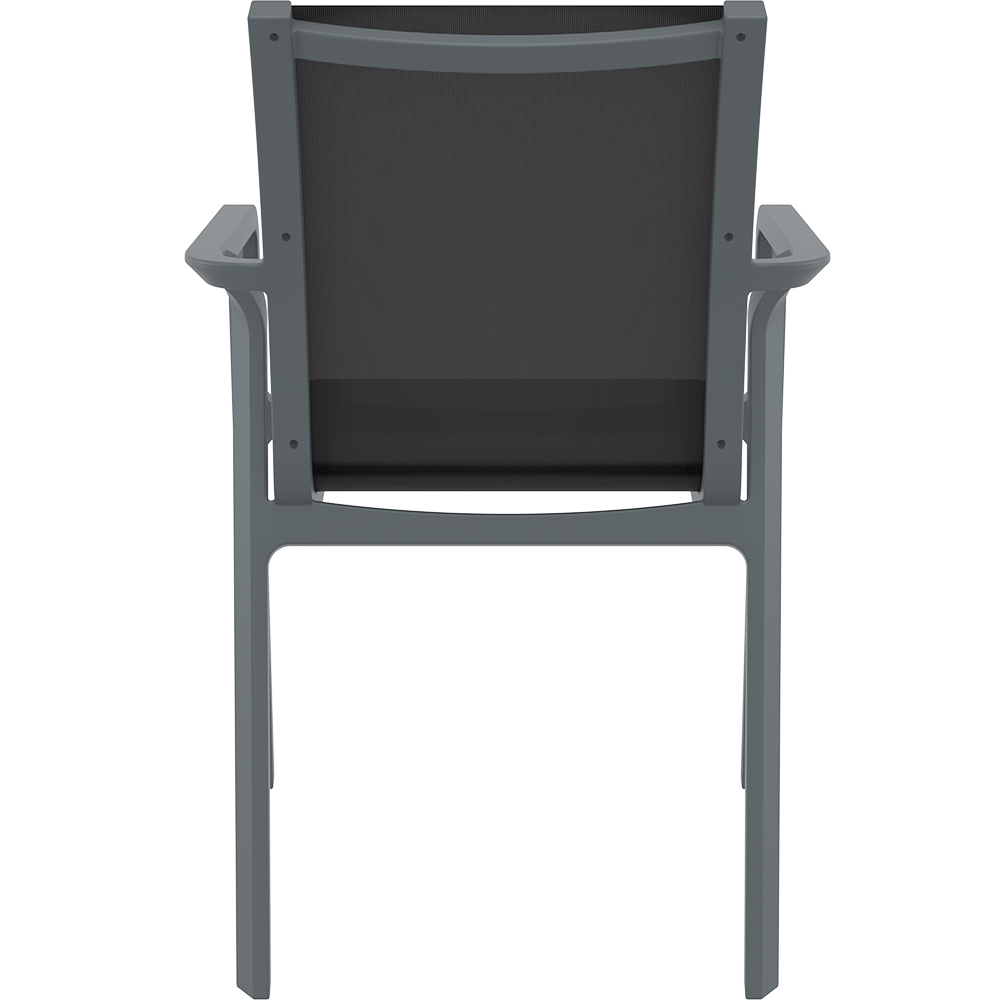Aanbieding – Siesta Pacific Armchair | donkergrijs - zwart (107716)