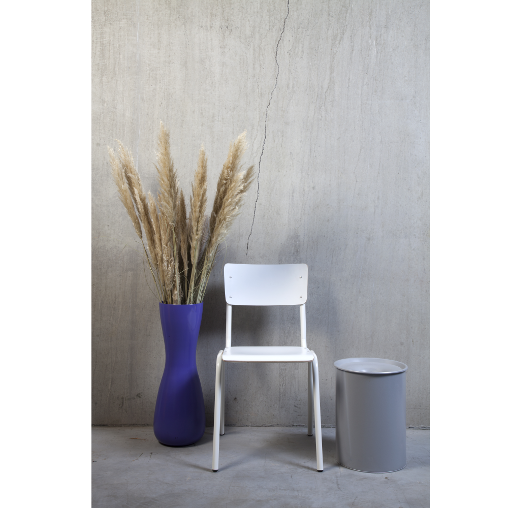CS MX HPL kantinestoel - wit