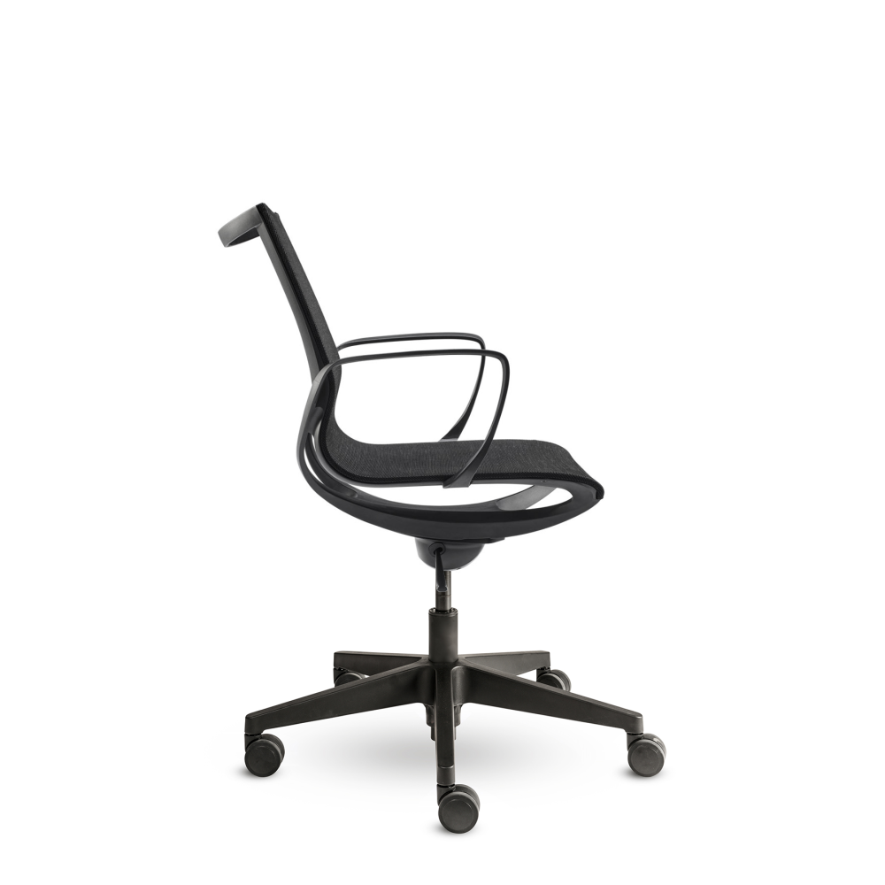 CS Hudson design bureaustoel – zwart