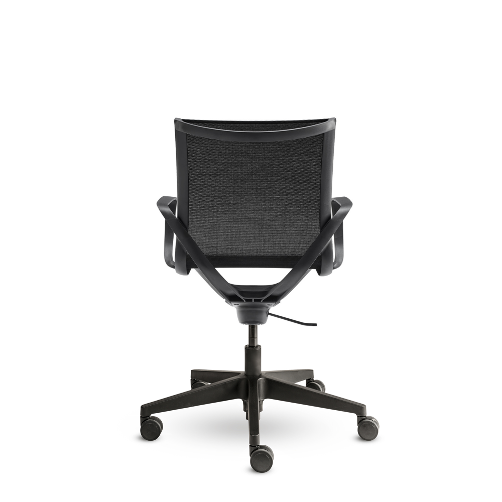 CS Hudson design bureaustoel – zwart