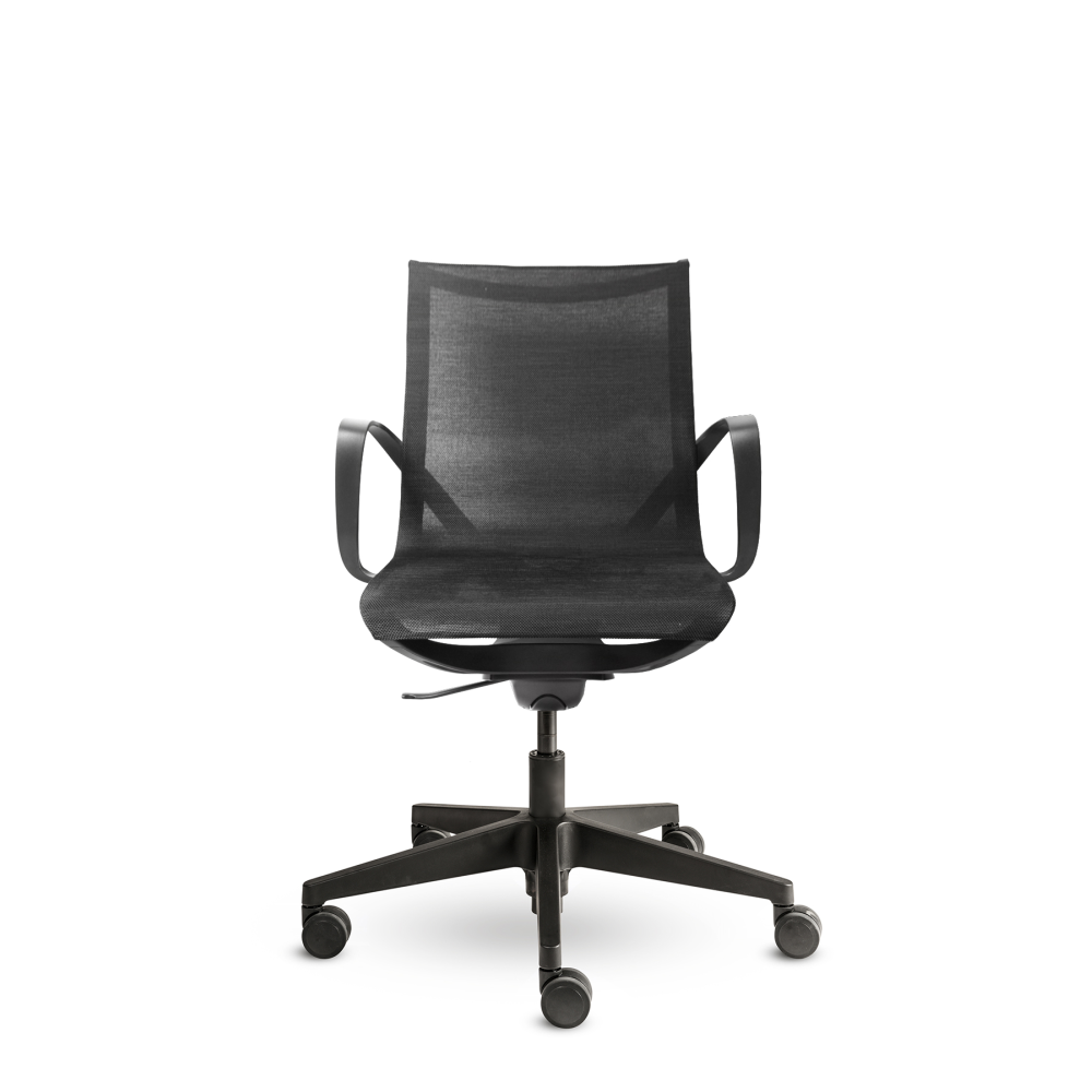 CS Hudson design bureaustoel – zwart