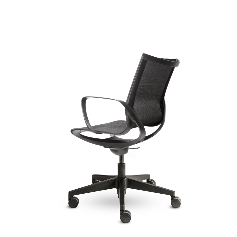 CS Hudson design bureaustoel – zwart